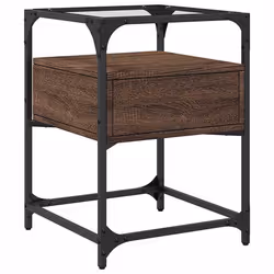 VidaXL 846082 nightstand/bedside table Oak - Additional view 6