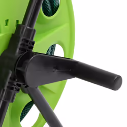 ) vidaXL Green Hose Reel Cart with Hose Pipe Reel Cart Water Hose Trolley PVC - without double couplers, 60 m/ 20 m (0.75'' - Additional view 4