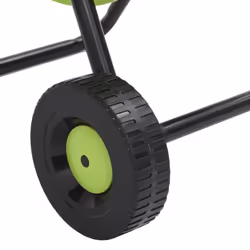 ) vidaXL Green Hose Reel Cart with Hose Pipe Reel Cart Water Hose Trolley PVC - without double couplers, 60 m/ 20 m (0.75'' - Additional view 5