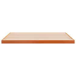 vidaXL Bed Frame Home Bed Base Wax Brown 180x200 cm Super King Solid Wood Pine - Additional view 4