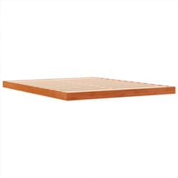 vidaXL Bed Frame Home Bed Base Bedstead Wax Brown 160x200 cm Solid Wood Pine
