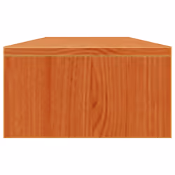 vidaXL Monitor Stand Computer Stand Display Stand Wax Brown Solid Wood Pine - Additional view 4