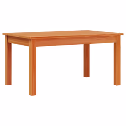 vidaXL Coffee Table Centre End Table Tea Side Table Wax Brown Solid Wood Pine - Additional view 6
