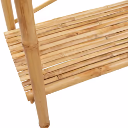 vidaXL Clothes Rack with Shelf Hallway Coat Rack Clothes Stand Hat Rack Bamboo - Additional view 7