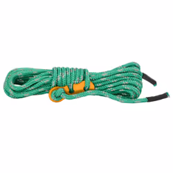 vidaXL Tent Guy Ropes with Spanners Reflective Tent Guide Rope 8 pcs 4 mm