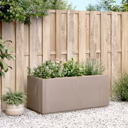VidaXL 368778 planter Polypropylene (PP) Light brown - Additional view 3