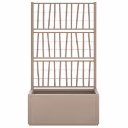 VidaXL 368781 planter Polypropylene (PP) Light brown - Additional view 3