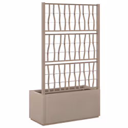 VidaXL 368781 planter Polypropylene (PP) Light brown - Additional view 5