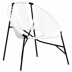 vidaXL Garden Egg Chair Black and Light Grey Poly Rattan egg chair garden seat - black and white