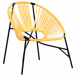 vidaXL Garden Egg Chair Black and Light Grey Poly Rattan egg chair garden seat - black and yellow