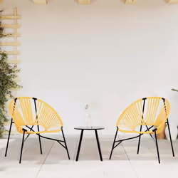 vidaXL Garden Egg Chair Black and Light Grey Poly Rattan egg chair garden seat - black and yellow
