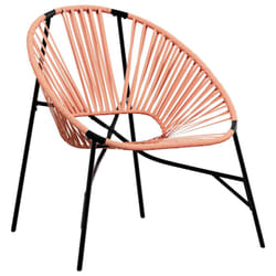 vidaXL Garden Egg Chair Black and Light Grey Poly Rattan egg chair garden seat - black and orange
