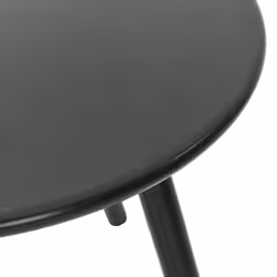 vidaXL Garden Chair Set 3 pcs Black and Light Grey Poly Rattan - black - Additional view 9