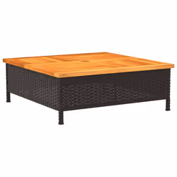 VidaXL 3281629 outdoor table Black, Brown - Additional view 7