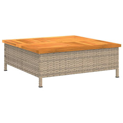 VidaXL 3281631 outdoor table Beige, Brown