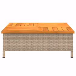 VidaXL 3281631 outdoor table Beige, Brown - Additional view 5