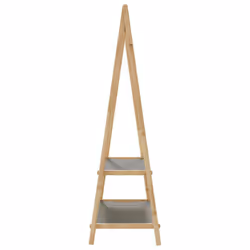 vidaXL Clothes Rack with Shelves 96x45.5x150.5 cm Bamboo coat rack - Additional view 4