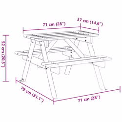 VidaXL 4008983 outdoor table - Additional view 8