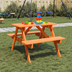 VidaXL 4008984 outdoor table Brown