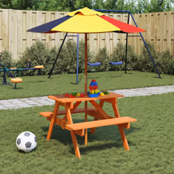 VidaXL 4008984 outdoor table Brown