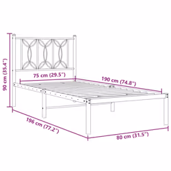 VidaXL 376120 bed frame - Additional view 8