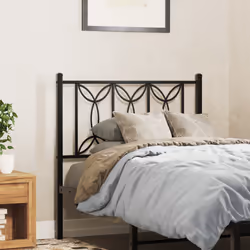 VidaXL 376156 headboard/footboard Black