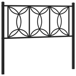 VidaXL 376158 headboard/footboard Black