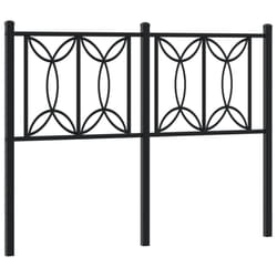 VidaXL 376159 headboard/footboard Black