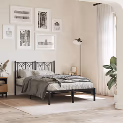 VidaXL 376159 headboard/footboard Black