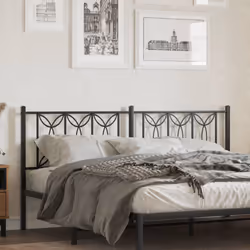 VidaXL 376164 headboard/footboard Black