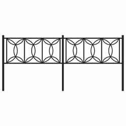 VidaXL 376165 headboard/footboard Black - Additional view 4