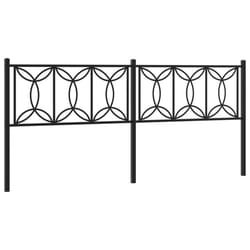 VidaXL 376166 headboard/footboard Black