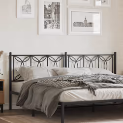 VidaXL 376166 headboard/footboard Black - Additional view 2