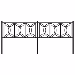 VidaXL 376166 headboard/footboard Black - Additional view 4