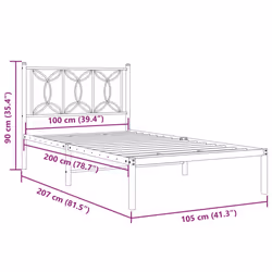 VidaXL 376173 bed frame - Additional view 8