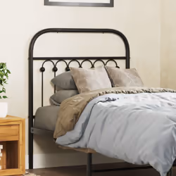 VidaXL 376626 headboard/footboard Black