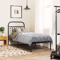VidaXL 376626 headboard/footboard Black