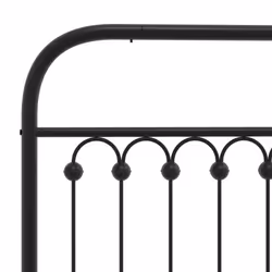 VidaXL 376627 headboard/footboard Black - Additional view 5