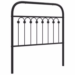 VidaXL 376628, Black, Steel, 90 cm, 950 mm, 100 cm, 30 mm