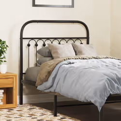 VidaXL 376628 headboard/footboard Black