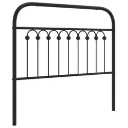 VidaXL 376629 headboard/footboard Black