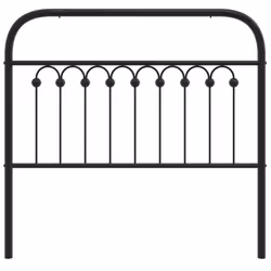 VidaXL 376629 headboard/footboard Black - Additional view 4