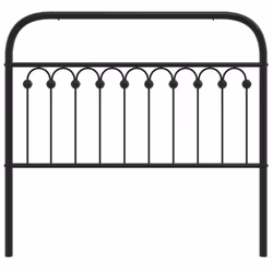 VidaXL 376630 headboard/footboard Black - Additional view 4