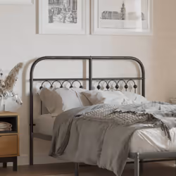 VidaXL 376631 headboard/footboard Black