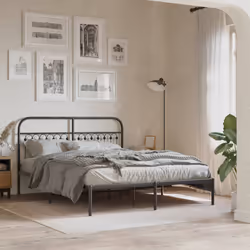 VidaXL 376635 headboard/footboard Black