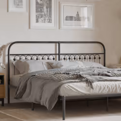 VidaXL 376636 headboard/footboard Black