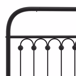 VidaXL 376636 headboard/footboard Black - Additional view 5