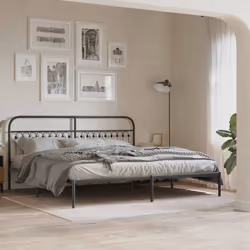 VidaXL 376637 headboard/footboard Black
