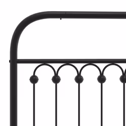 VidaXL 376637 headboard/footboard Black - Additional view 5