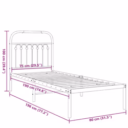 VidaXL 376641 bed frame - Additional view 8